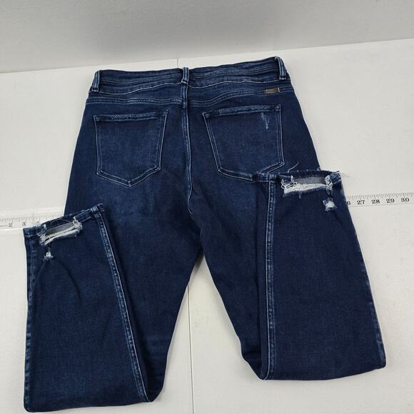 Kancan‎ Cadence Ultra High Rise Slim Straight Leg Jeans 11/29 bue 5352 - Picture 2 of 11